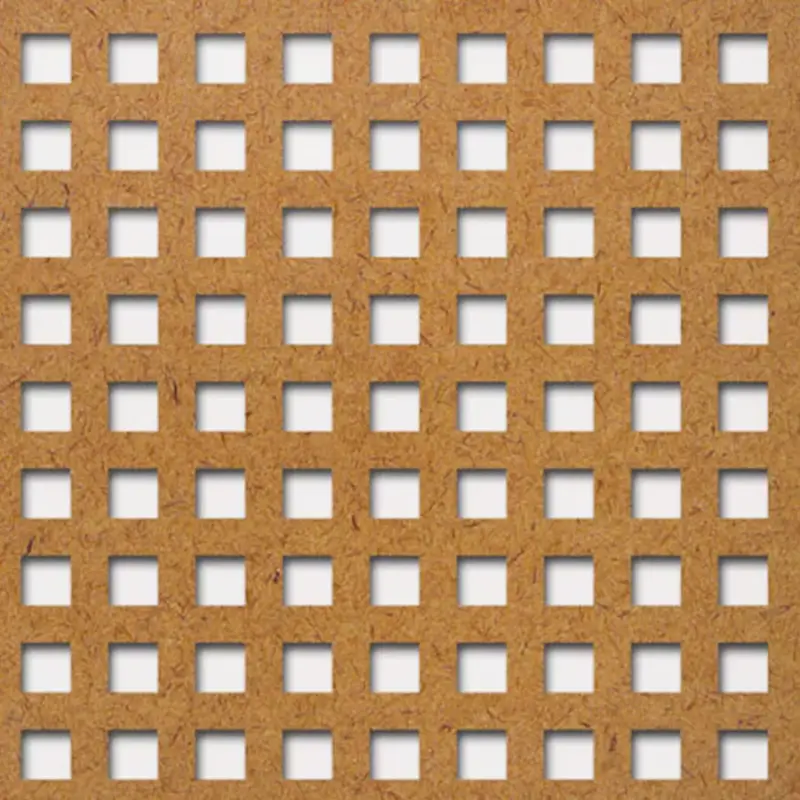 Grezzo natúr Hdf Quadro 8-14 perforációval 1520x605x3mm Prémium