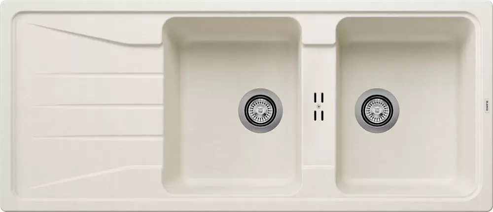 BLANCO SONA 8 S Silgránit mosogató törtfehér exc.nélk. 1160x500x190/190mm Kedvezményes ár