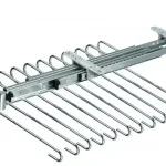 Újdonság StrongWire nadrágtartó 375x460mm Króm