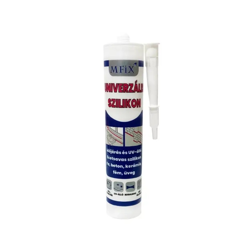 Végkiárusítás MFIX Pro Univerzális ecetsavas szilikon 280ml transzparens