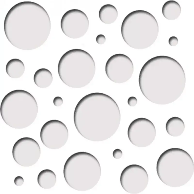 Laccato-Hdf SODA perforációval Krono 101 Fehér 1400x510x3mm Csak ma