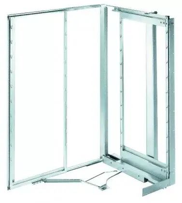 Fémrács Magic Corner 260402 Keret 900-1000mm balos Kesseböhmer Prémium