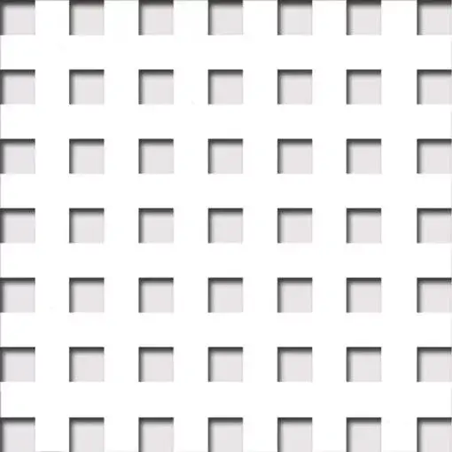 Végkiárusítás Laccato-Hdf Quadro 10-20 perforációval Krono 101 Fehér 1400x510x3mm