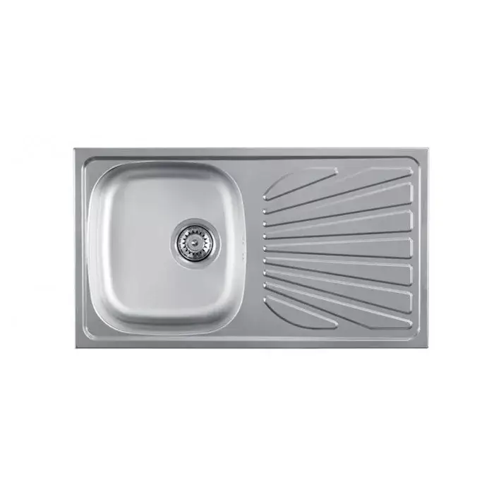 Luna Flex 1D Inox mosogató 770x435/165mm 90mm lefolyó 123780 Biztonságos vásárlás