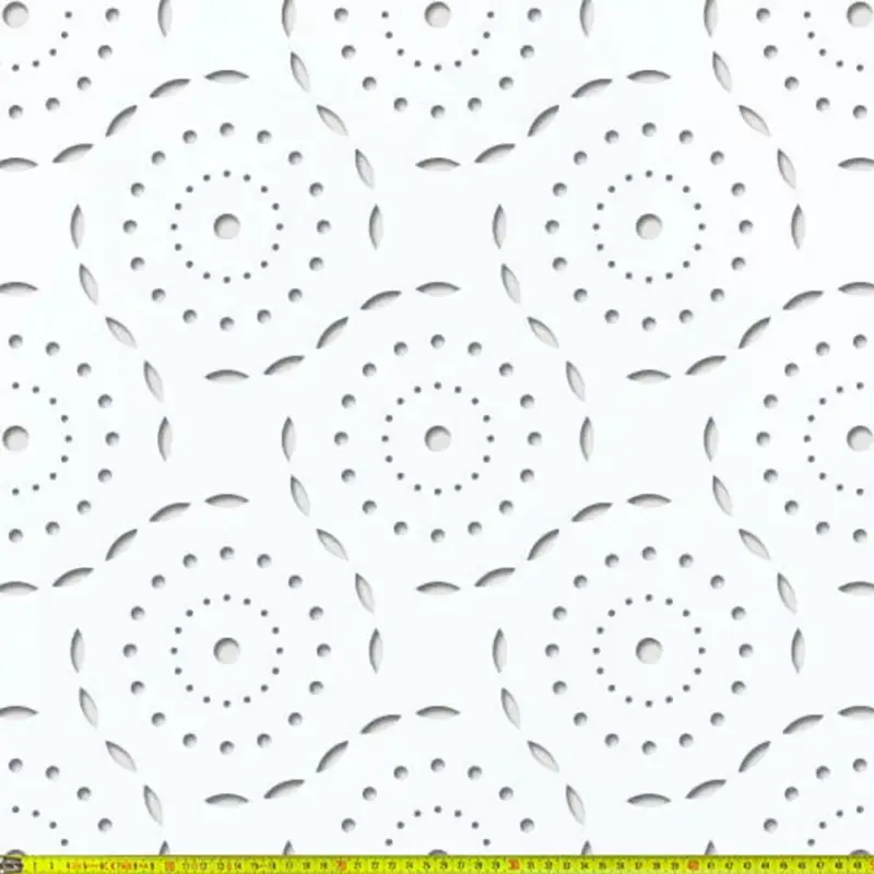 Laccato-Hdf DAISYPOP perforációval Krono 101 Fehér 1400x510x3mm Csak ma
