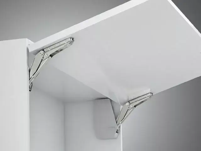 Expressz kézbesítés Felnyíló vasalat Hafele 372.91.321 FREE FLAP 1,7 "B" szürke