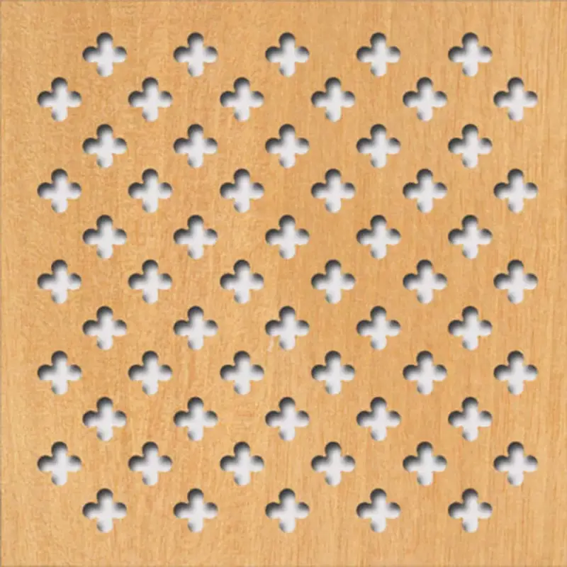 Legno furnérozott Hdf-Franz perforációval Anegré 1520x610x4mm Szuper ajánlat