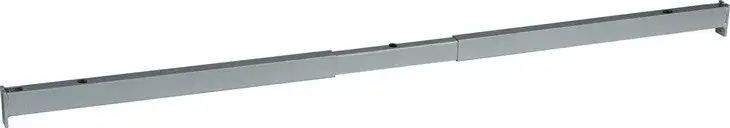 Irodai asztalláb MBR12-18 összekötő rúd 1200-1800mm ezüst Azonnali szállítás