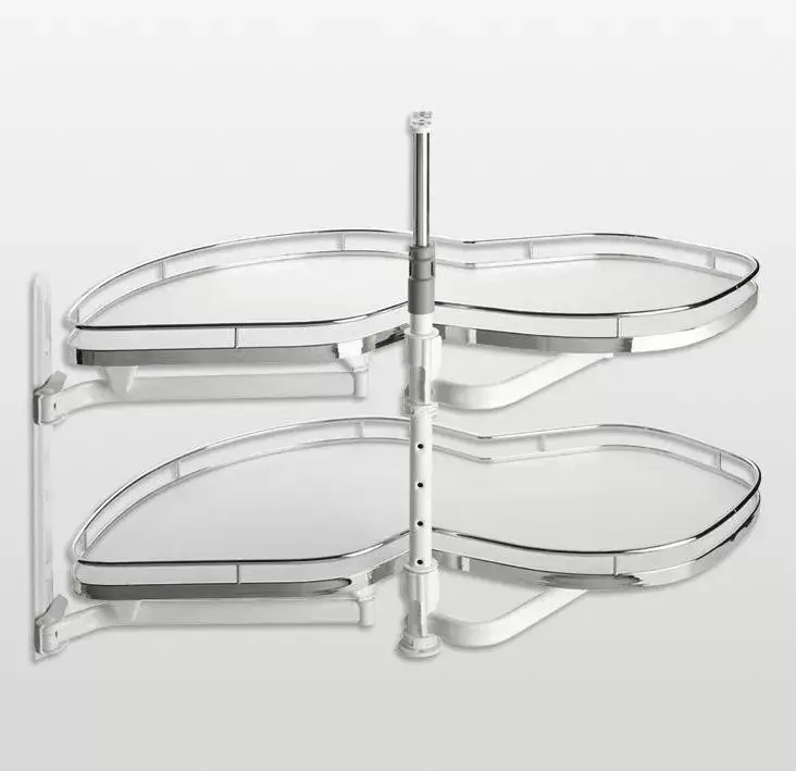 Kesseböhmer LeMans II ARENAplus Classic 450mm Balos, tengellyel, 25kg/polc Króm/Hófehér Vedd meg online