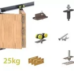 Rendeld meg most Valcomp - Herkules plus HP 2/25 Harmónika Tolóajtó görgő 25kg