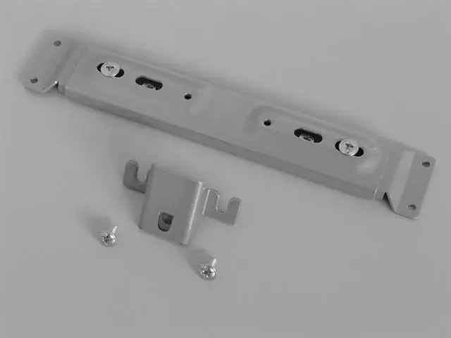 Alacsony ár Fémrács CK130VE Előlaptartó garnitúra hossz: 250mm Szürke