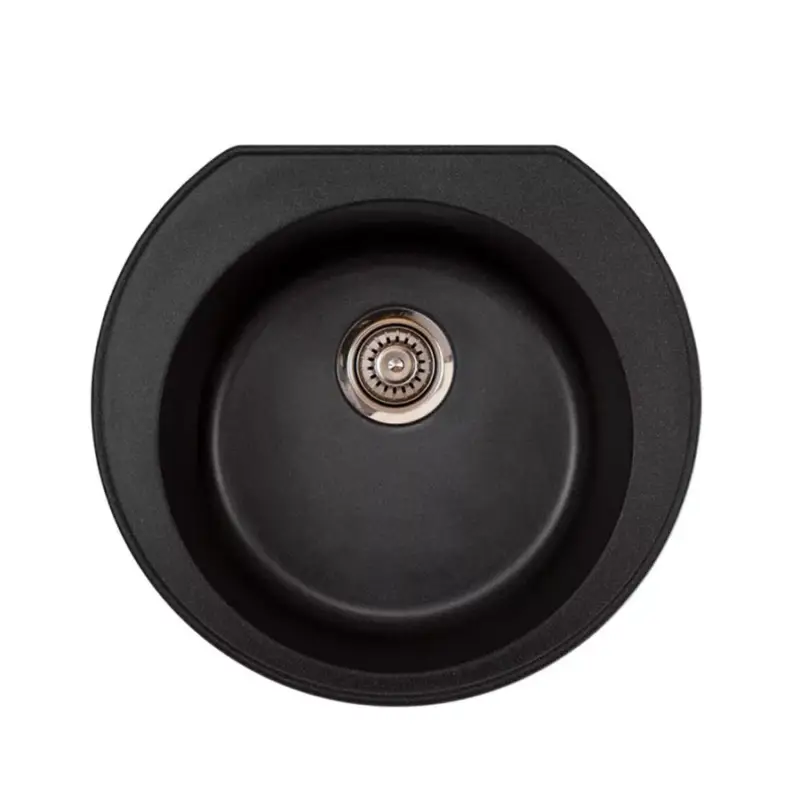 Omega XGranit Fekete mosogató 520x480/190mm 177009 Akciós ár