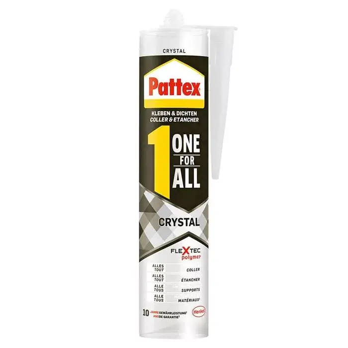 Pattex One for All Crystal polimer építési-szerelési és tükör ragasztó Átlátszó Különleges ajánlat