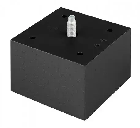 Outlet Bútorláb StrongLegs FP002, 50mm állítható Fekete matt