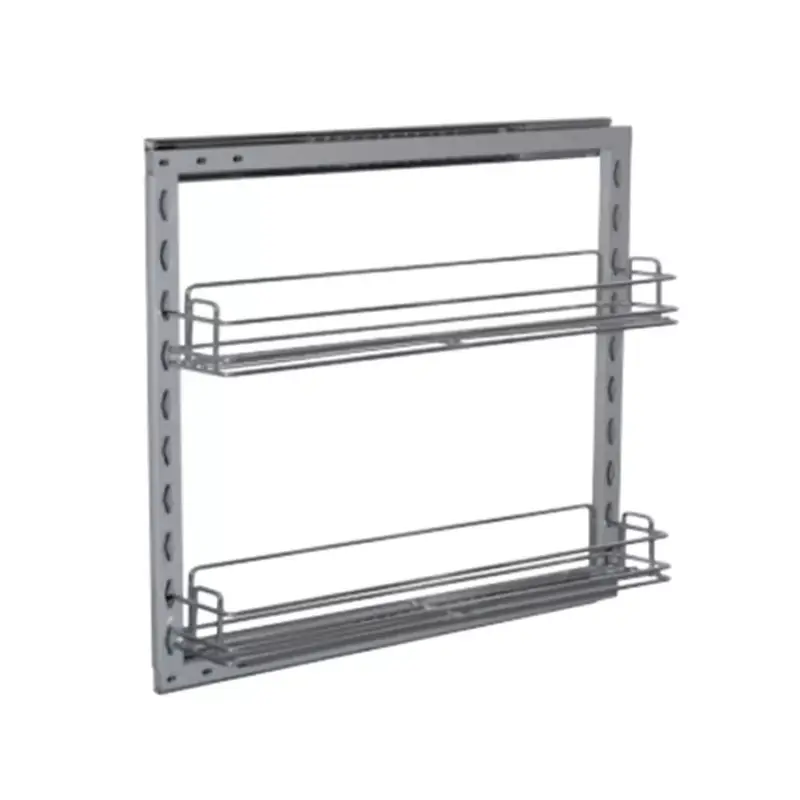 StrongWire oldalsó fémrács 250mm, golyós csillapított fióksín, állítható magasságú drótkosárral Legnépszerűbb