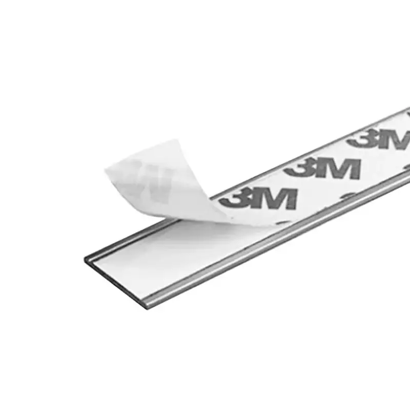 Sevroll - Díszítő profil öntapadós "S18" 3fm-es lapos (3000x18mm) ezüst Újdonság