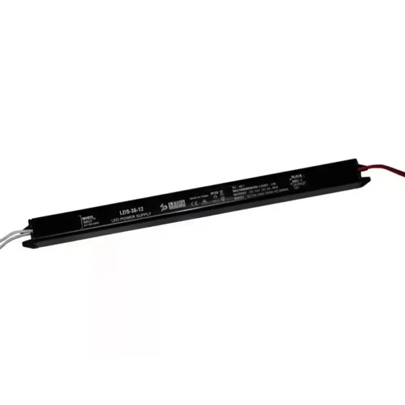Népszerű Led transzformátor SLIM 12V/3A 36W 256x18x18mm