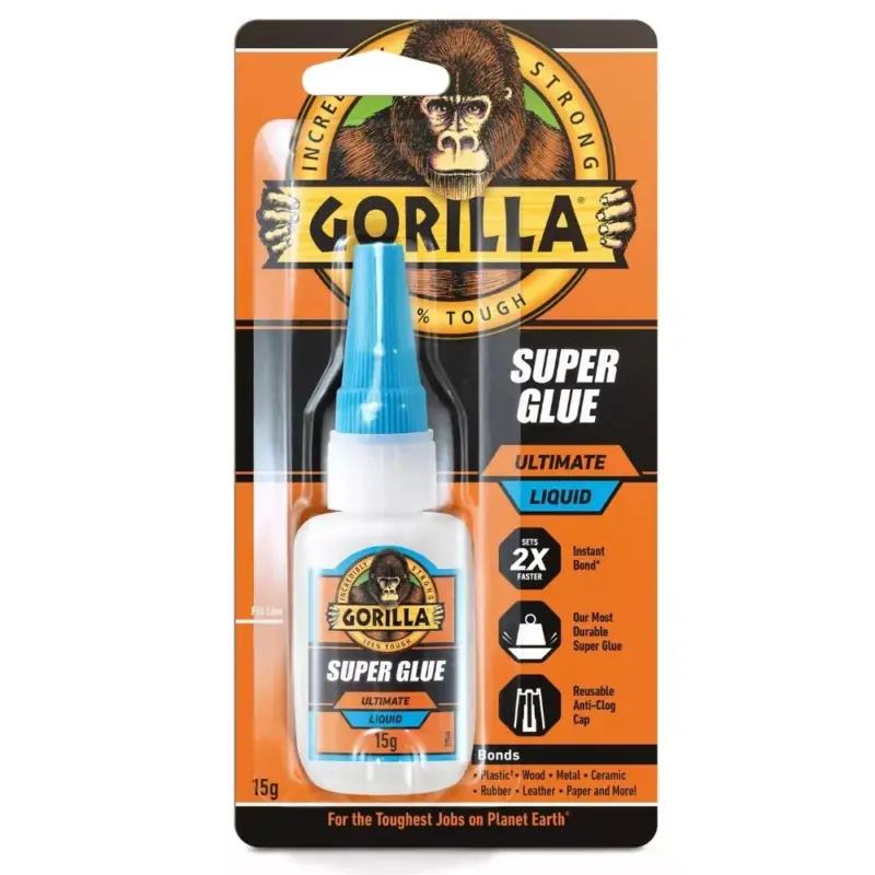Gorilla Super Glue ULTIMATE Pillanatragasztó 15gramm Utolsó esély