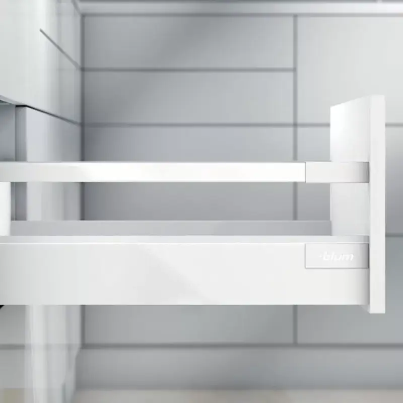 Blum Fiókrendszer ANTARO TBM Szett C-550-1-korlát 30kg Fehér Különleges ajánlat