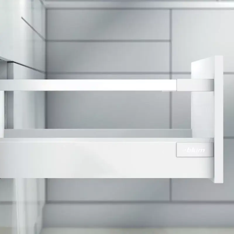 Blum Fiókrendszer ANTARO TBM Szett D-400-1-korlát 30kg Fehér Kedvezmény