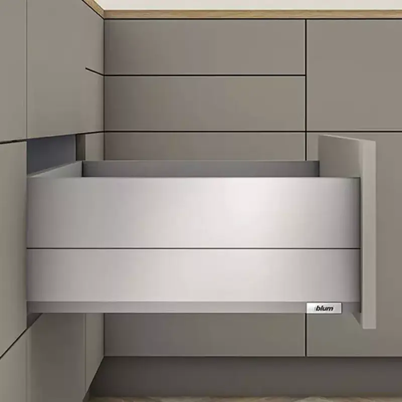 Vedd meg online MerivoBox 36" E magasságú BOXCAP fém oldallal 500mm-es Szürke 40kg