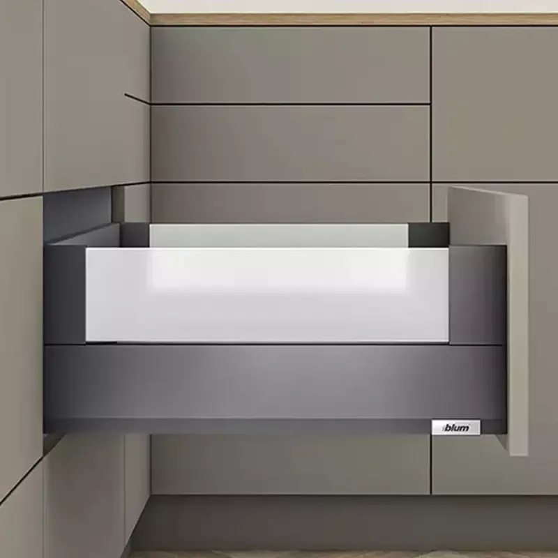 MerivoBox 32" E magasságú BOXCOVER Üveg oldallal 550mm-es Orionszürke 40kg Árcsökkenés