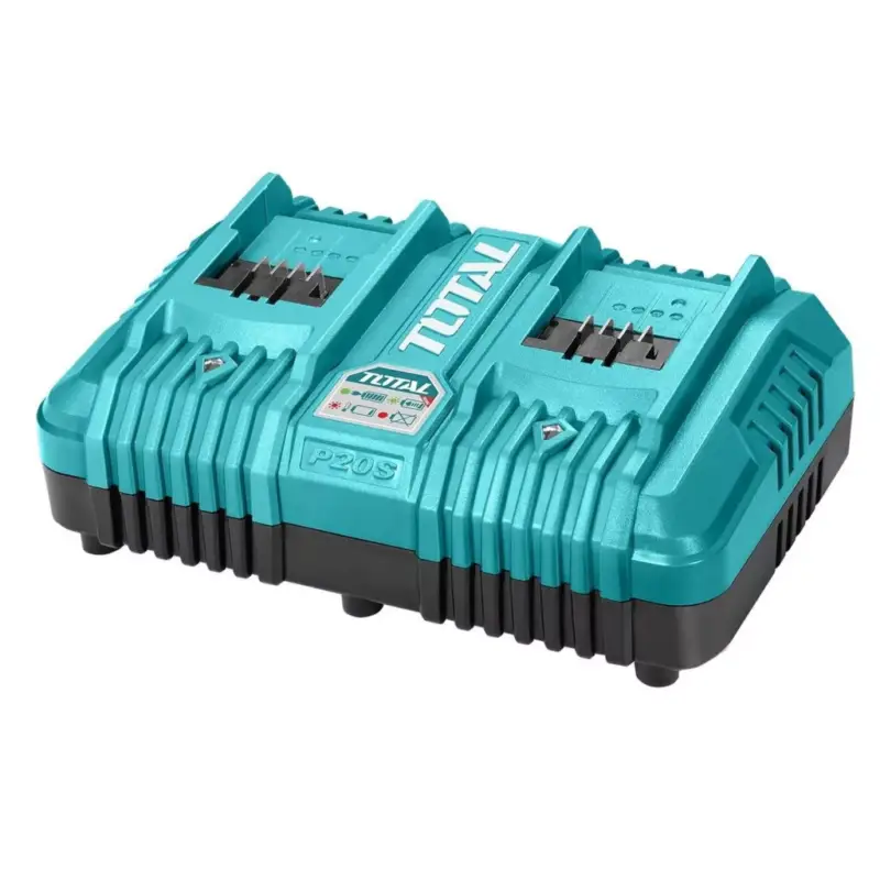 Total Lítium-ion akkumulátor töltő 2 portos 4,0Ah - 20V/P20S - Industrial Korlátozott ajánlat