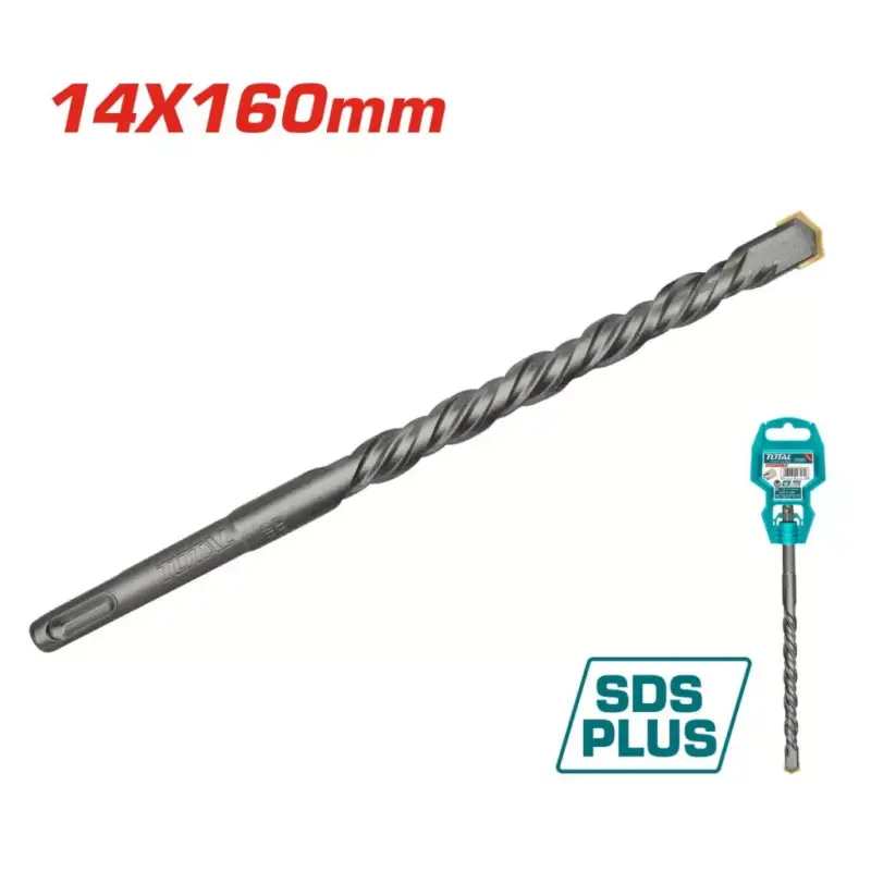 TOTAL SDS-Plus Fúrószár 14x160mm / INDUSTRIAL Végkiárusítás