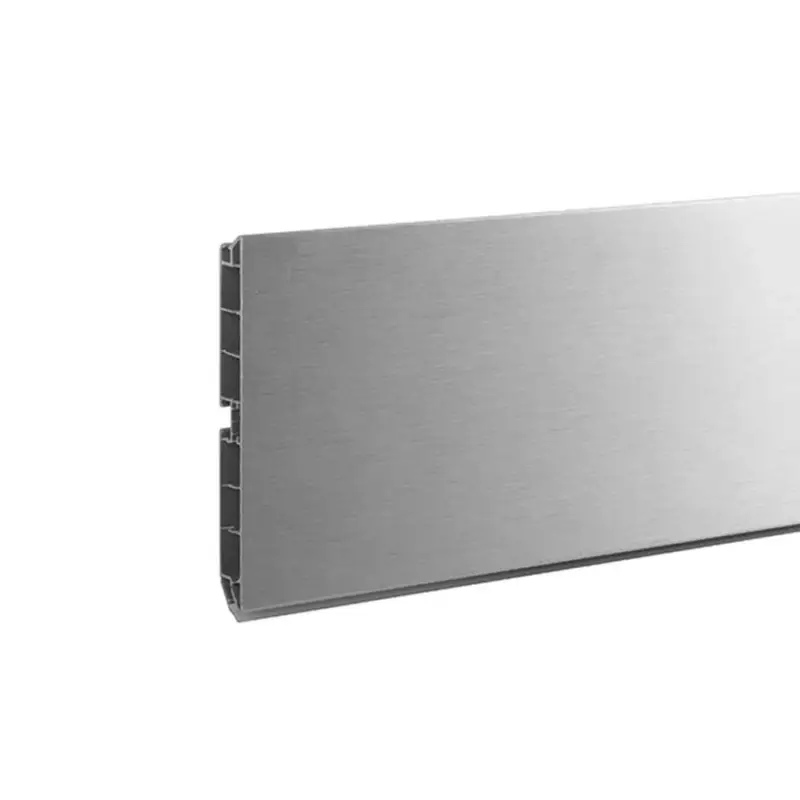 Lábazat előlap SCILM 120x4000mm Csiszolt alumínium Azonnal elérhető