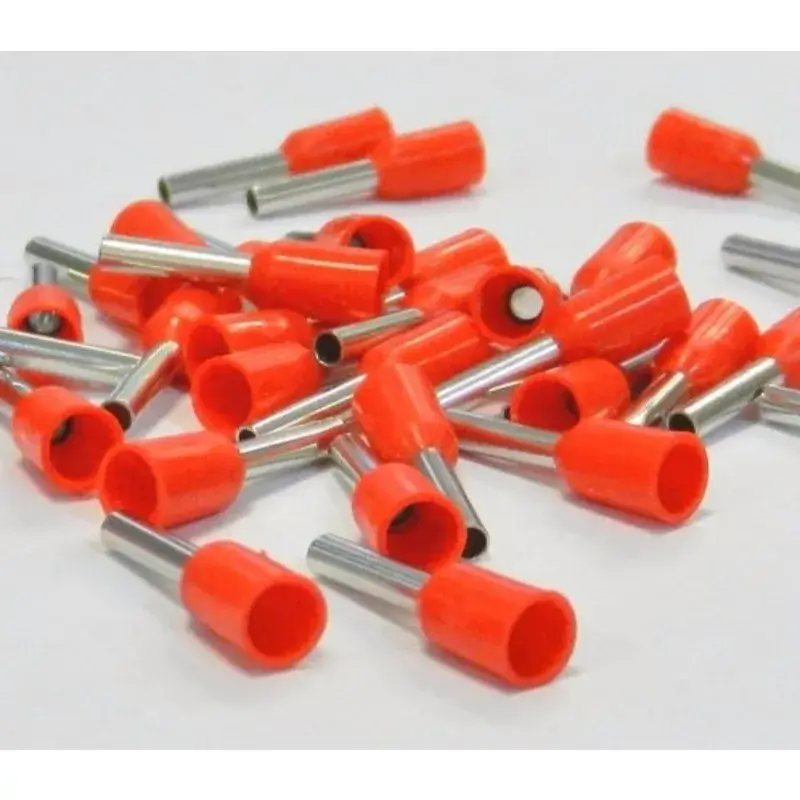 Érvég hüvely szigetelő 1,5mm/ 8 piros E1508 STI738 Stilo Biztonságos fizetés