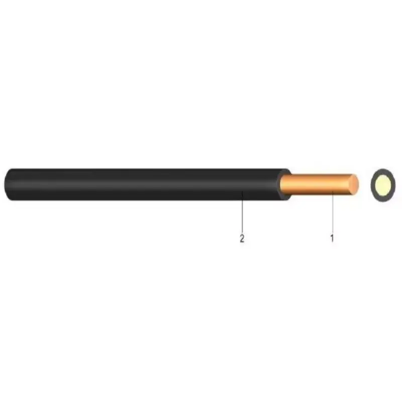 MCU vezeték 1x1,5mm2 fekete PVC szigetelésű tömör réz erű M-Cu H07V-U (MCU) Olcsóbb