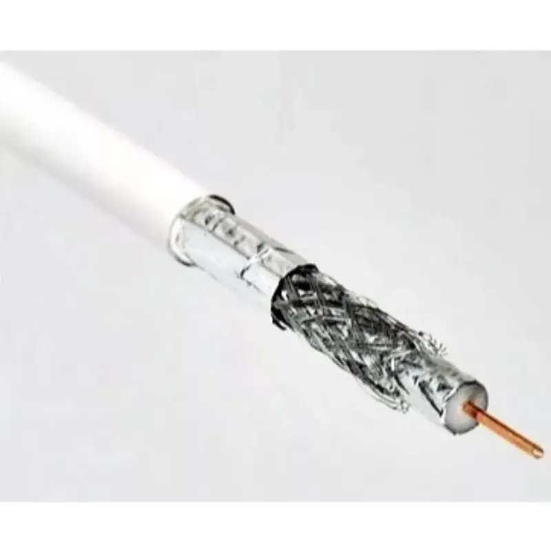 Koaxkábel RG 6 /3x árny./fehér CCA rezezett (100) RG6 Rendeld meg most