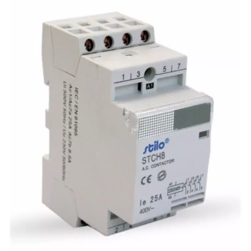 Moduláris kontaktor STI475 STCH8 25-40 230VAC, 4pólus 2modul Stilo Korlátozott ajánlat