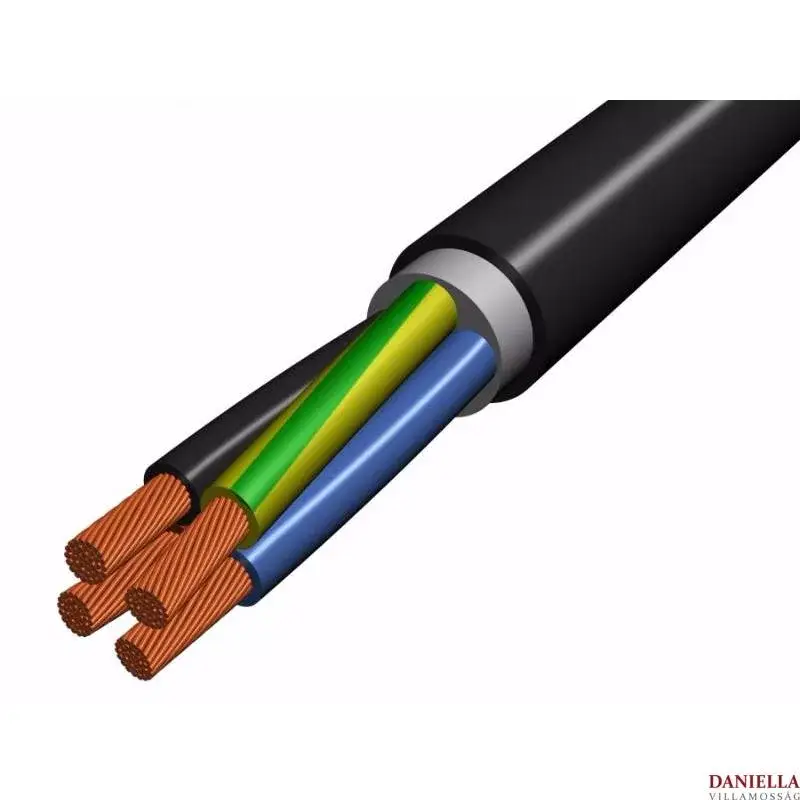 Rendeld meg most PVC szigetelésű földkábel réz vezetővel NYY-J 4x10 mm2 /vágható/