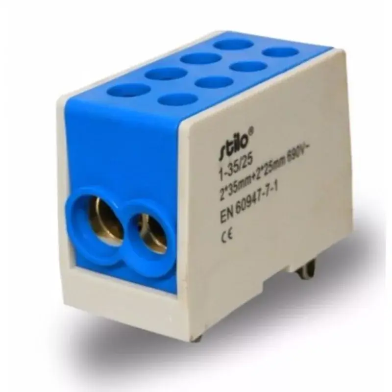 Fővezeték sorkapocs 2x 35/2x25mm2 kék HLAK 35-1/2, STI288 Stilo Legjobb ár