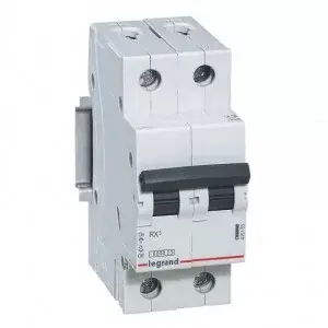 Legrand B32 419161 RX3 kismegszakító 2P B32 6000A BIC 32A 2 pólusú Gyors kiszállítás