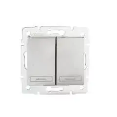 Kanlux 24833 DOMO 01-1022-243 ezüst négyes keret, vízszintes Olcsóbb