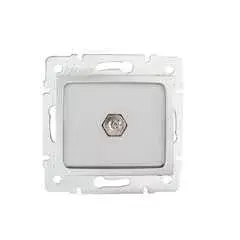 Biztonságos fizetés Kanlux 24879 DOMO 01-1830-043 ezüst ekvipotenciális csatlakozó aljzat