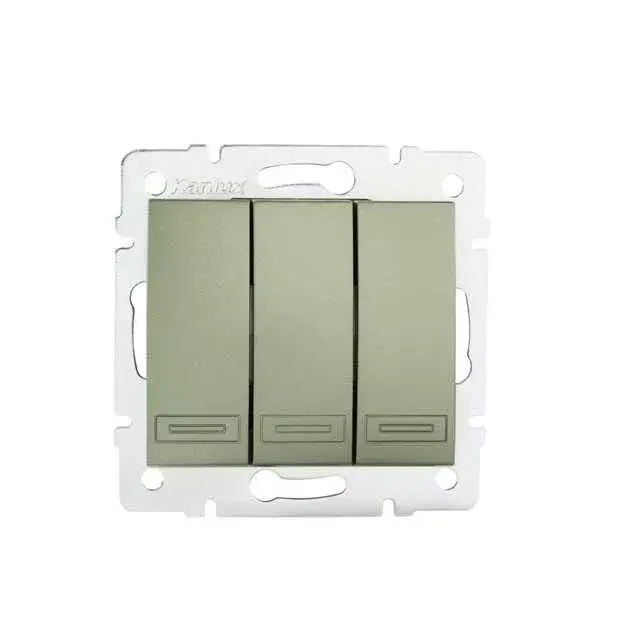 Kanlux 25017 DOMO 01-1090-250 pezsgő hármas csillárkapcsoló - Utolsó darabok!! Árcsökkenés