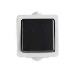 Kanlux 25348 TEKNO 05-1000-143 fekete egypólusú kapcsoló (101) IP54 Csak ma