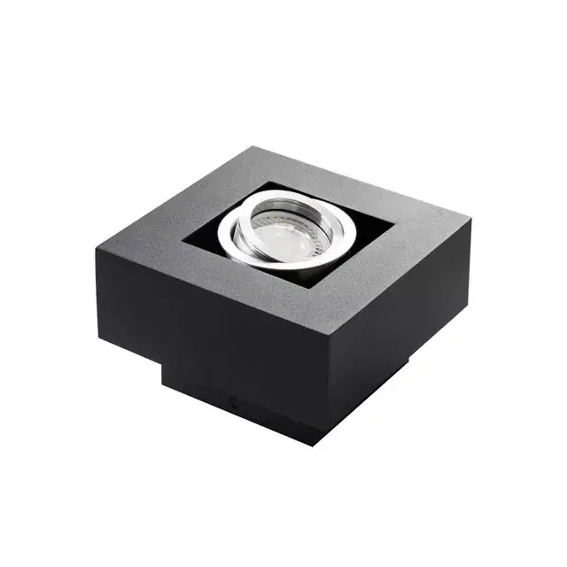 Kanlux 26830 STOBI DLP 50-B lámpa GU10, mennyezeti dekor lámpatest, fekete Csak ma