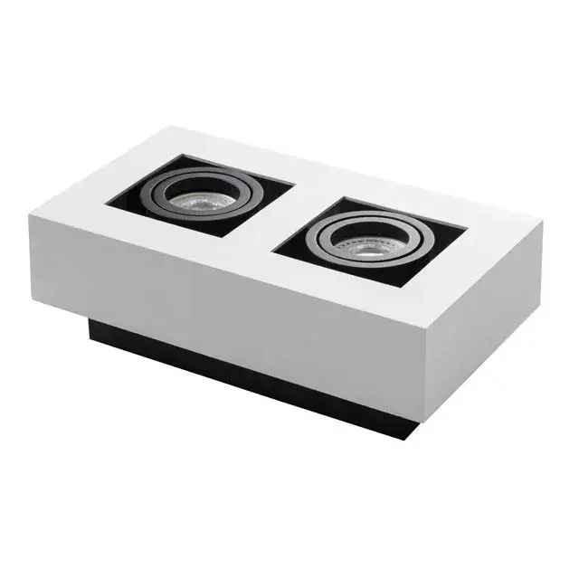 Kanlux 26833 STOBI DLP 250-W lámpa GU10, mennyezeti dekor lámpatest, fehér Expressz kézbesítés