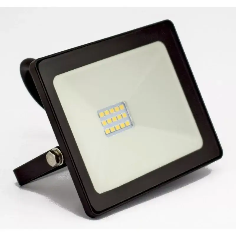 DEL1446 Reflektor 20W LED, 1600lm, 200-240VAC, IP65, 4000K, 120 fok,30x SMD2835 LED, lapos, fekete, 150*127*35mm, alumínium SLIM SERIES delux Akciós ár