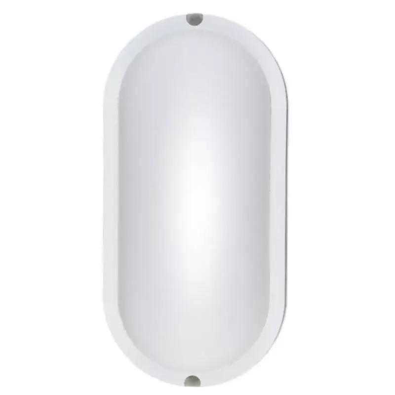 Hajólámpa LED 12W 1000lm 4000K ovális, opál búra műanyag alj fehér IP54 DEL1542 Gyors kiszállítás