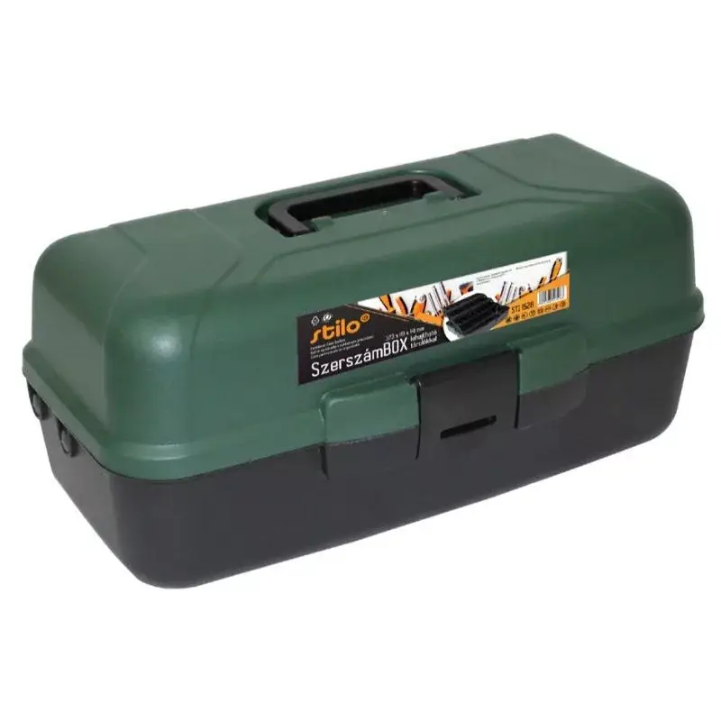 STI1528 Stilo szerszámosláda kihajtható tárolókkal 16" 410x202x179mm Nézd meg most