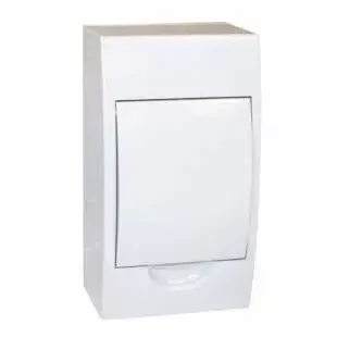 Kedvezményes ár STI466 STILO fk. elosztó doboz1/4-modulos FEHÉR ajtós STD6(SURFACE M.)