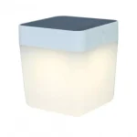 Szuper akció LUTEC TABLE CUBE Kültéri hordozható napelemes LED lámpa 1W 3000K 100lm IP44 6908001337