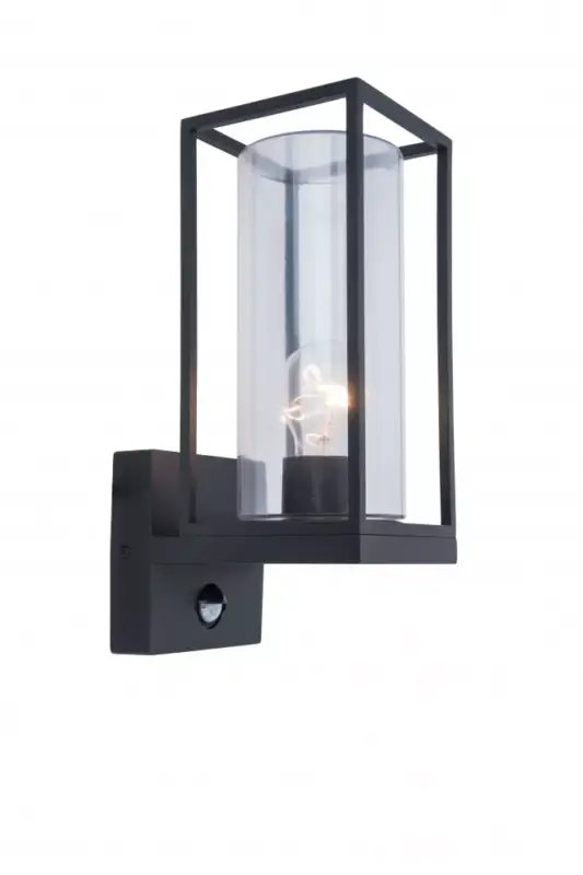 LUTEC FLAIR Kültéri fali mozgásérzékelős lámpa 1xE27 40W IP44 5288802012 Rendeld meg most