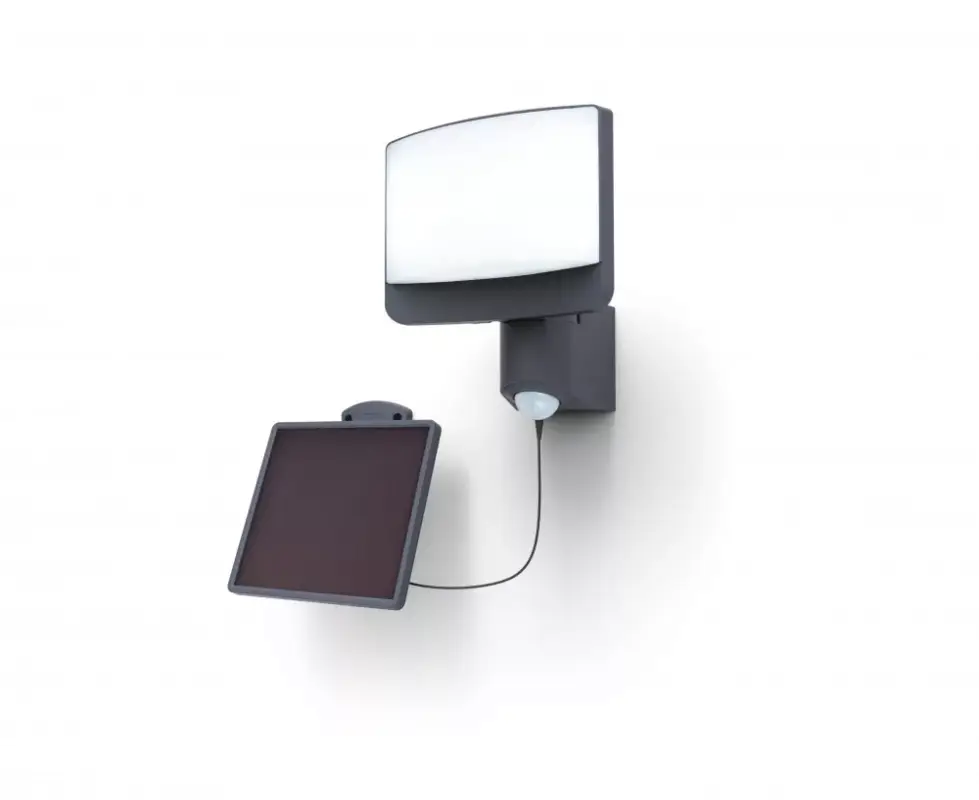 LUTEC SUNSHINE Kültéri fali napelemes mozgásérzékelős LED lámpa 11W 5000K 800lm IP54 6925604345 Gyors szállítás