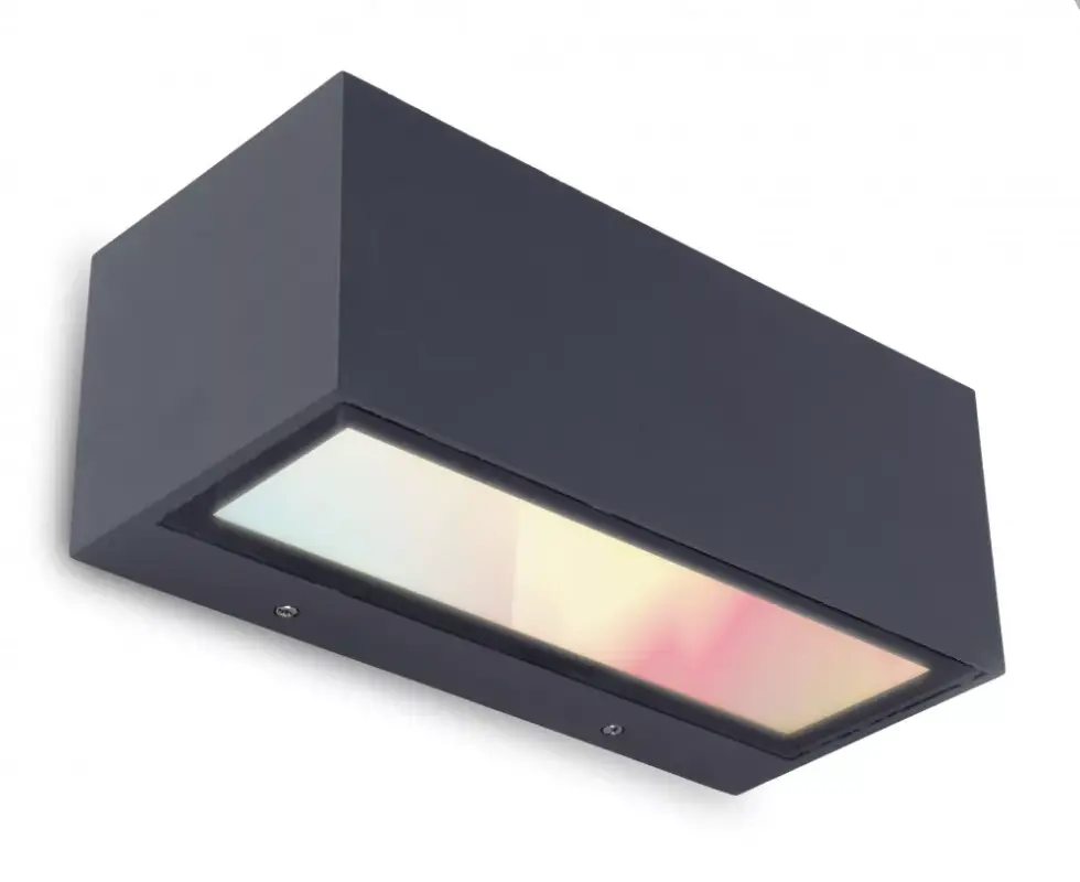 Bestseller LUTEC GEMINI Kültéri le-fel világító fali LED lámpa 13W 2700-6500K&RGB 900lm IP54 5189120118